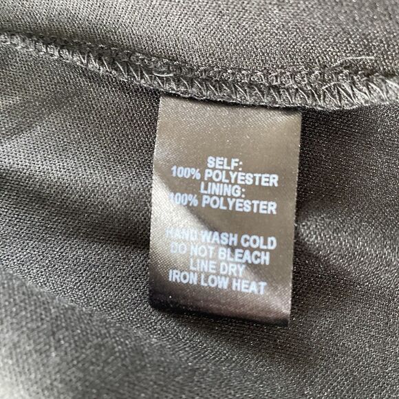 Lulus Maxi Dress XS Black Wondrous Water Lilies Floral Long Sleeve Boho resort - Picture 14 of 16